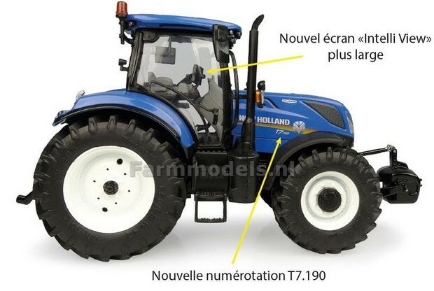 New Holland T7.190 Auto Command BLUE  1:32 UH6363