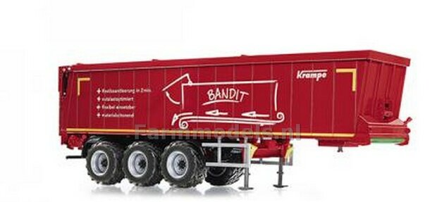 RED Krampe SB II 30/1070 Afschuifwagen Rood - 1:32 WIKING  W7657    NB2B   MEGA SALE