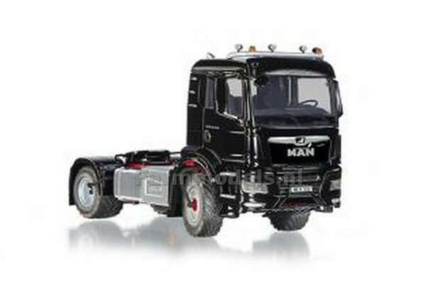 BLACK MAN TGS 18.510 4x4 BL Zwart - 1:32 WIKING W7651  NB2B   MEGA SALE   