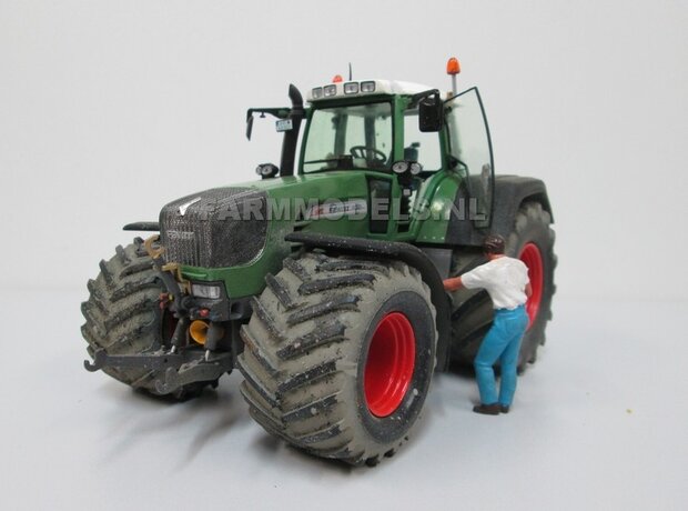 Michelin 1050 OPREK GROOT + Alu. velgen, geschikt voor de Fendt 924/ 926 Gen II en Fendt 926/ 930 Gen. III WeiseToys 1:32   