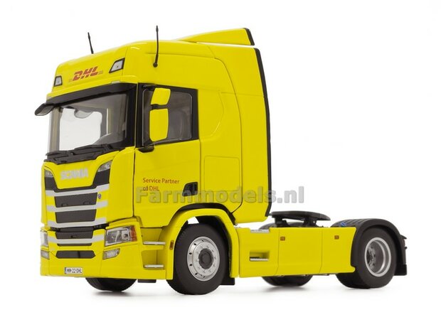 YELLOW DHL DESIGN Scania R500 series 4x2 geel 1:32 MargeModels 2014-04-01