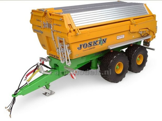 Joskin 22/50 Trans KTP Tandem-as kipper met beweegbare afdekkleppen 1:32 UH6354  