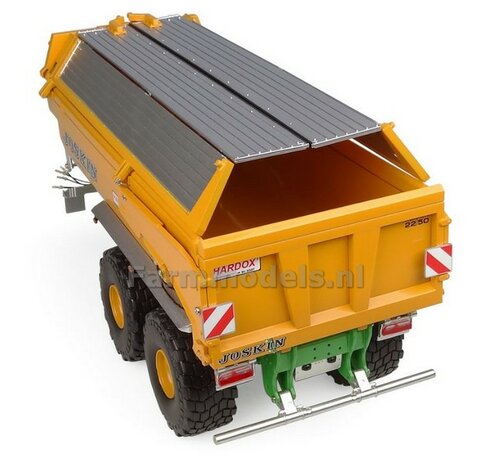 Joskin 22/50 Trans KTP Tandem-as kipper met beweegbare afdekkleppen 1:32 UH6354  