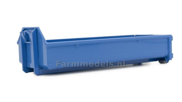 BLUE HOOKLIFT CONTAINER, geschikt voor MarGe models vrachtwagens met MEILLER HOOKLIFT  1:32 MM2236-01