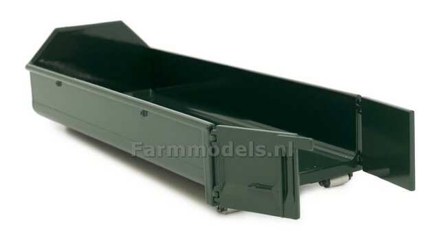 DARK GREEN HOOKLIFT CONTAINER, geschikt voor MarGe models vrachtwagens met MEILLER HOOKLIFT  1:32 MM2236-02