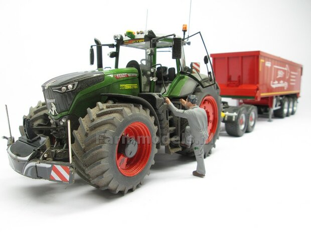 Grijs Tractor bumper Safetyweight 800kg UH, geschikt voor diverse merken 1:32 Universal Hobbies UH5348