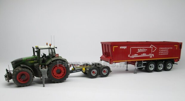 Siga Nova Duo, tandem as Dolly t.b.v. trailers en mesttanks Bouwpakket Basis 1:32 (HTD)              