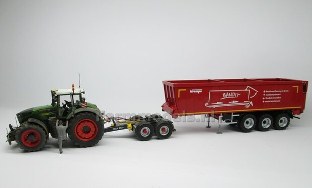 Siga Nova Duo, tandem as Dolly t.b.v. trailers en mesttanks Bouwpakket Basis 1:32 (HTD)              