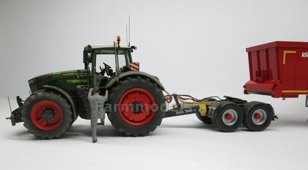 Siga Nova Duo, tandem as Dolly t.b.v. trailers en mesttanks Bouwpakket Basis 1:32 (HTD)              