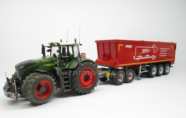 Siga Nova Duo, tandem as Dolly t.b.v. trailers en mesttanks Bouwpakket Basis 1:32 (HTD)              