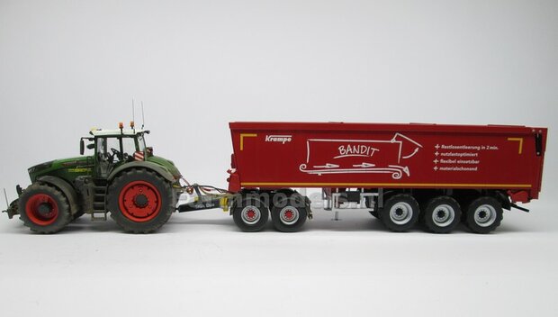 Siga Nova Duo, tandem as Dolly t.b.v. trailers en mesttanks Bouwpakket Basis 1:32 (HTD)              