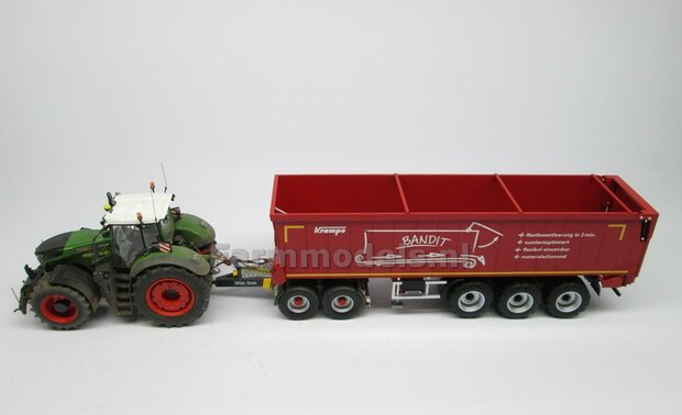 Siga Nova Duo, tandem as Dolly t.b.v. trailers en mesttanks Bouwpakket Basis 1:32 (HTD)              