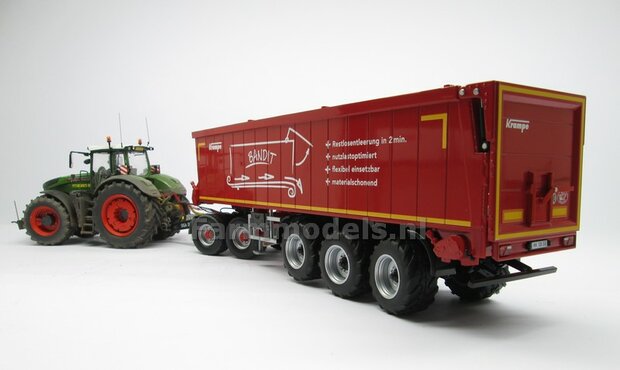 Siga Nova Duo, tandem as Dolly t.b.v. trailers en mesttanks Bouwpakket Basis 1:32 (HTD)              