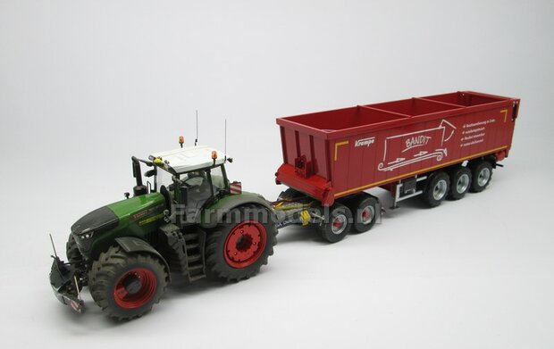 Siga Nova Duo, tandem as Dolly t.b.v. trailers en mesttanks Bouwpakket Basis 1:32 (HTD)              