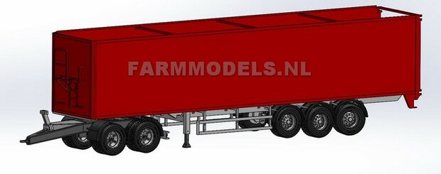 VOORBEELD FOTO&#039;S Siga Nova Duo, tandem as Dolly t.b.v. trailers en mesttanks Bouwpakket Basis 1:32 