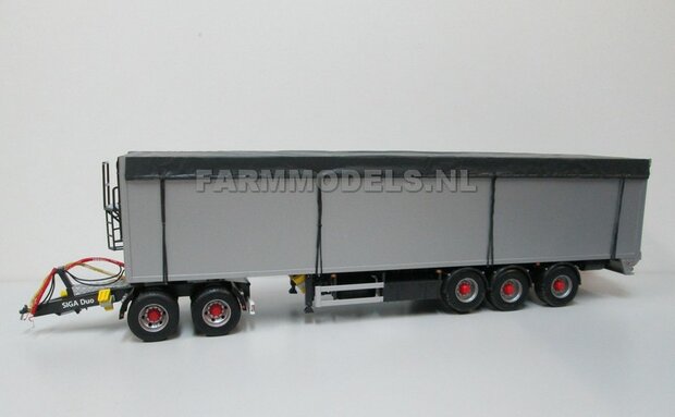 VOORBEELD FOTO&#039;S Siga Nova Duo, tandem as Dolly t.b.v. trailers en mesttanks Bouwpakket Basis 1:32 