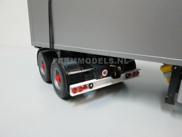 VOORBEELD FOTO&#039;S Siga Nova Duo, tandem as Dolly t.b.v. trailers en mesttanks Bouwpakket Basis 1:32 