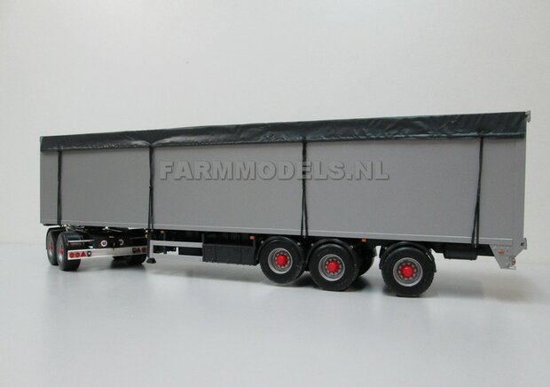 VOORBEELD FOTO&#039;S Siga Nova Duo, tandem as Dolly t.b.v. trailers en mesttanks Bouwpakket Basis 1:32 