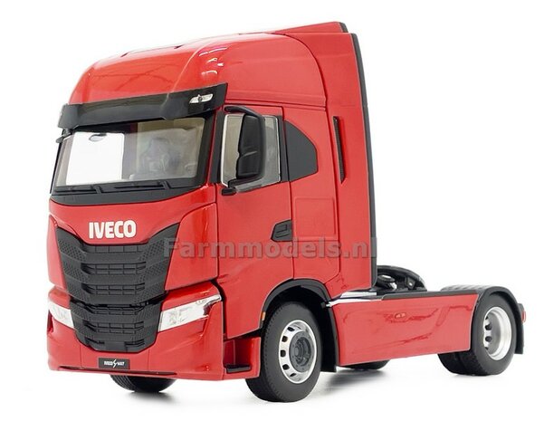 RED Iveco S-Way 4x2 Rood 1:32 MarGe models MM 2231-03