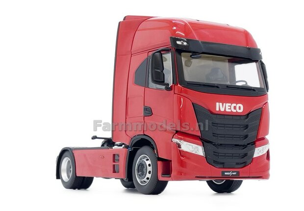 RED Iveco S-Way 4x2 Rood 1:32 MarGe models MM 2231-03