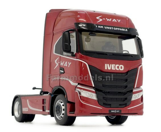 RED Iveco S-Way 4x2 S-WAY EDITION Rood 1:32 MarGe models MM 2231-03-01