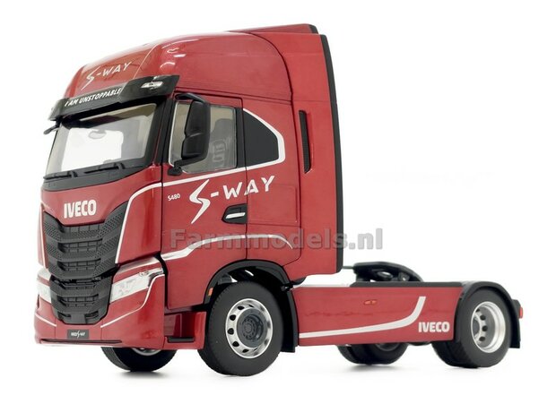 RED Iveco S-Way 4x2 S-WAY EDITION Rood 1:32 MarGe models MM 2231-03-01