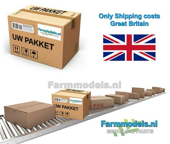 Separate shipping costs TO England of your existing (subsequent) delivery/order