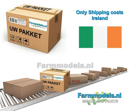 Separate shipping costs TO Ireland of your existing (subsequent) delivery/order