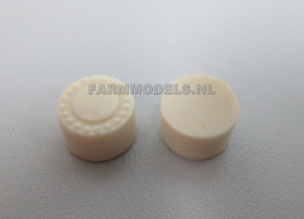 2x Planeetkappen / Planetaire eindvertraging &Oslash; 12.6 mm voorop   RESIN  1:32 