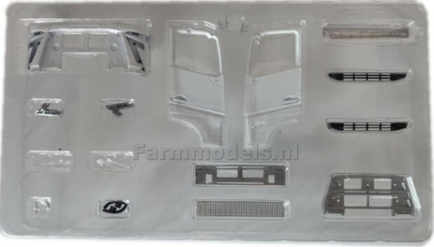 VOLVO FH16 INCL. UPGRADE FH5, 4x2 Truck  BOUWKIT/ Losse onderdelen MarGe Models Vrachtwagen, 1:32 MM1810-K