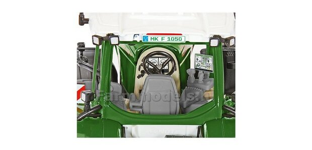 Fendt 1050 Vario met Fendt One Cabine (2022) + FREE GIFT 2 delige voorruit stickerset Dieselross German Meisterwerk 1:32 Wiking WK77864   