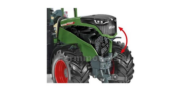 Fendt 1050 Vario met Fendt One Cabine (2022) + FREE GIFT 2 delige voorruit stickerset Dieselross German Meisterwerk 1:32 Wiking WK77864   