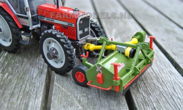 470. Baselier loofklapper met Massey Ferguson 3115 en Grimme rooier