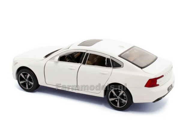 WIT  Volvo S90  Pull back, licht &amp; geluid 1:32   TAY32100011