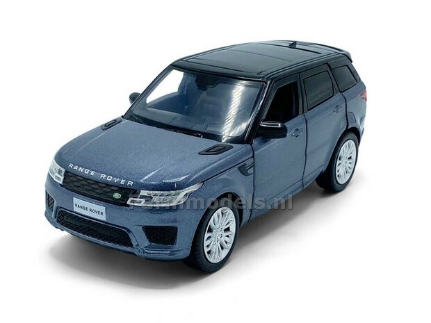 GRIJS Range Rover Sport, Pull back, licht en geluid 1:32   tay32105016