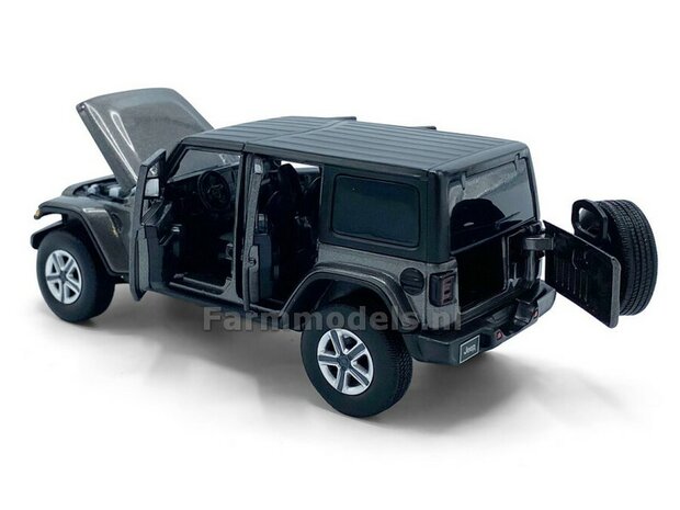 GRIJS Jeep Wrangler Sahara Unlimited 1:32 Tayumo TAY32170015