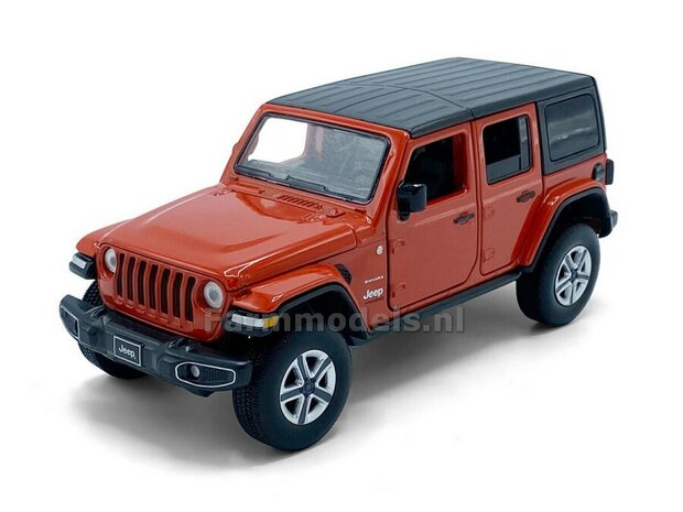 ORANJE Jeep Wrangler Sahara Unlimited 1:32 Tayumo TAY32170016