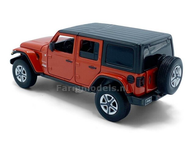 ORANJE Jeep Wrangler Sahara Unlimited 1:32 Tayumo TAY32170016