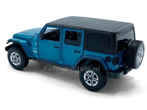 BLAUW Jeep Wrangler Sahara Unlimited  1:32 Tayumo TAY32170017