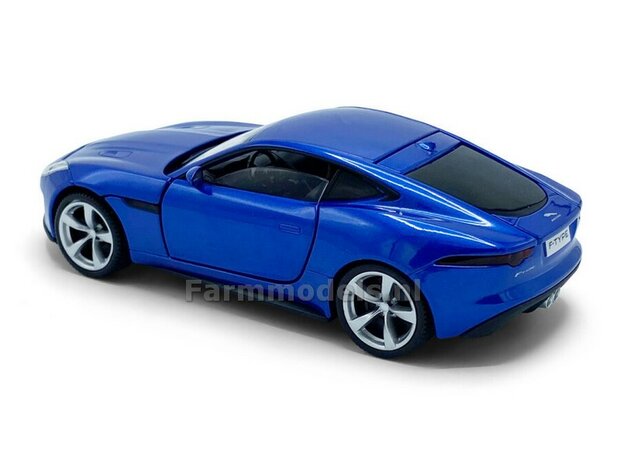 BLAUW Jaquar F-Type, Licht, geluid en sturende voorwielen 1:32   tay32110023