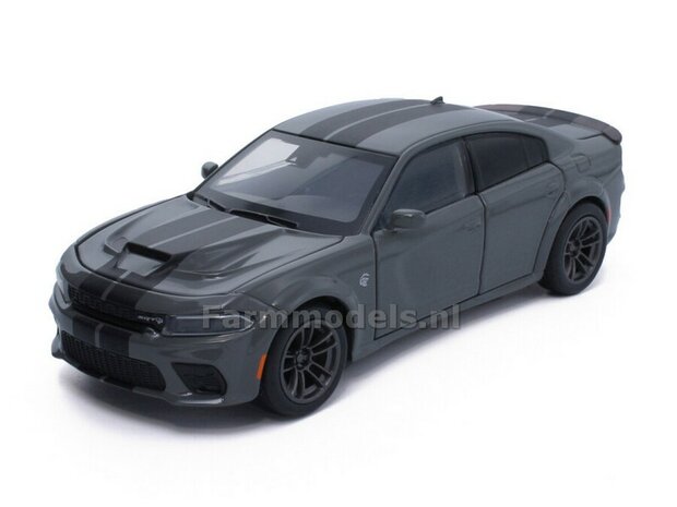 DONKER GRIJS Dodge Charger, Licht, geluid en sturende voorwielen / tay32145013