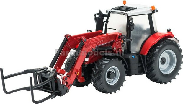 Massey Ferguson 6616 met voorlader van Britains 1:32   BR43082A2