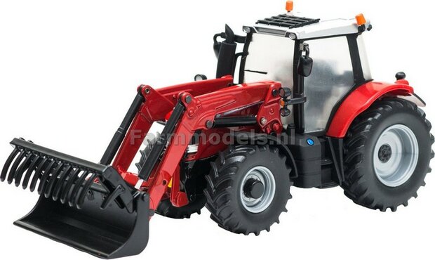 Massey Ferguson 6616 met voorlader van Britains 1:32   BR43082A2