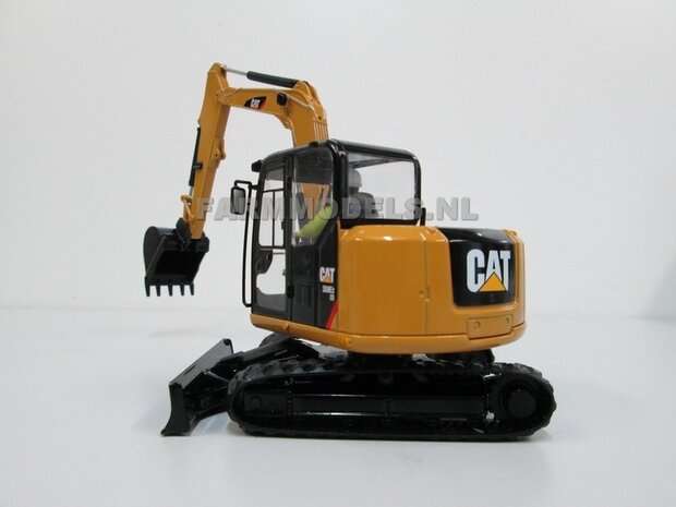 Caterpillar 308E2 CR SB Midigraver + Machinist  &amp; diverse toebehoren 1:32  DCM 85239   