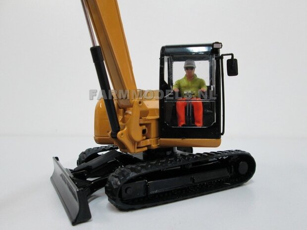 Caterpillar 308E2 CR SB Midigraver + Machinist  &amp; diverse toebehoren 1:32  DCM 85239   