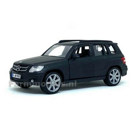 ZWART Mercedes-Benz GLK-Class  met openslaande deuren Bburago 1:32   430167