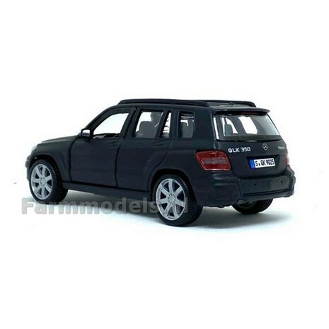 ZWART Mercedes-Benz GLK-Class  met openslaande deuren Bburago 1:32   430167