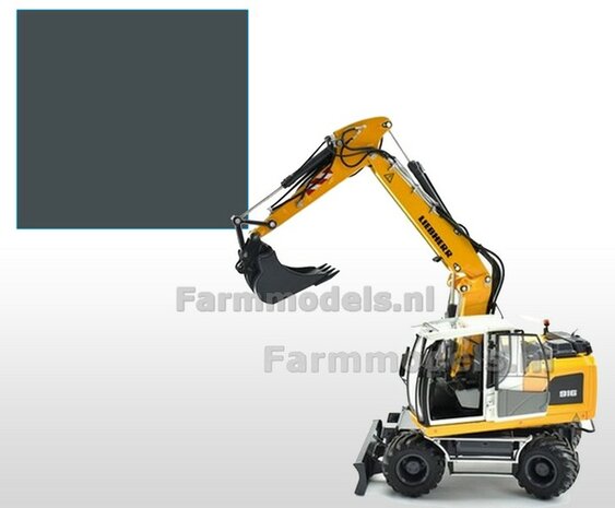 Liebherr 916 Agri Collectables Grijs - Farmmodels series Spuitbus / Spraypaint - Farmmodels series = Industrie lak, 400ml. ook voor schaal 1:1 zeer geschikt!!