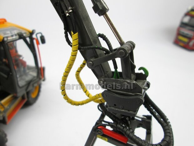 YELLOW Spiral Guard &Oslash; 3 mm x 250 mm Gele Flexibele hydroliekleiding/ slang bescherming  1:32    