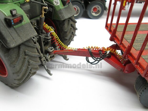 2x Hooi Ladders/ Stro wagen (verleng-) schotten  1:32